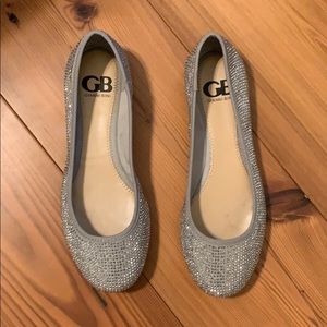Gianni Bini Star-Brite Rhinestone Ballet Flats
